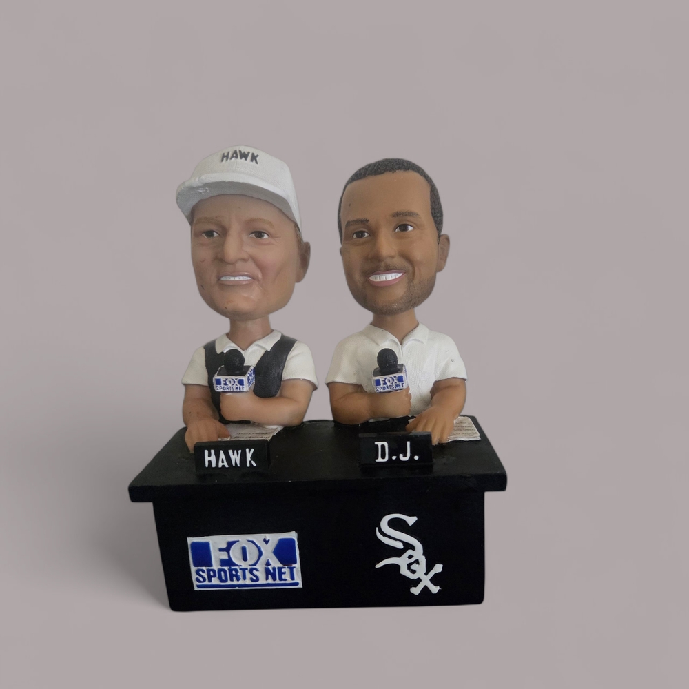 Chicago White Sox Hawk & DJ Bobble Heads